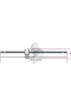 Quadro Maschio Con Spina Scorrevole 1/2"