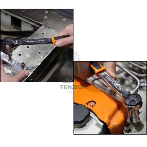 Cricchetto Reversibile Attacco Quadro Maschio 1/2"