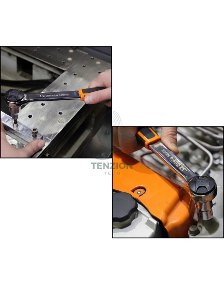 Cricchetto Reversibile Attacco Quadro Maschio 1/2"