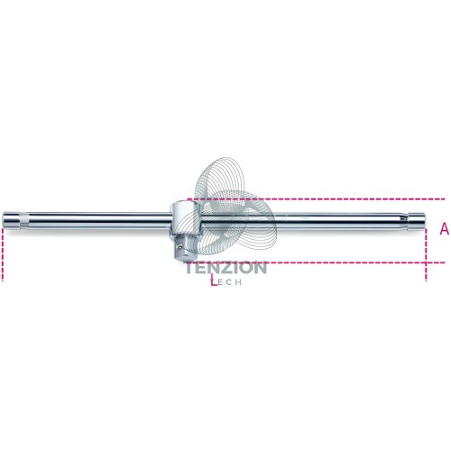 Quadro Maschio Con Spina Scorrevole 3/4"