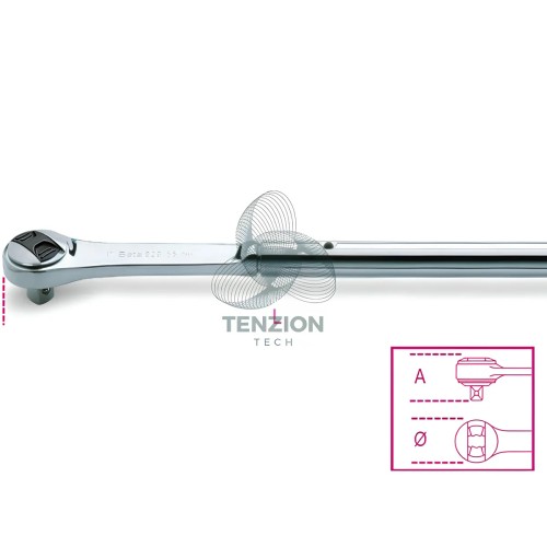 Cricchetto Reversibile Attacco Quadro Maschio 1"