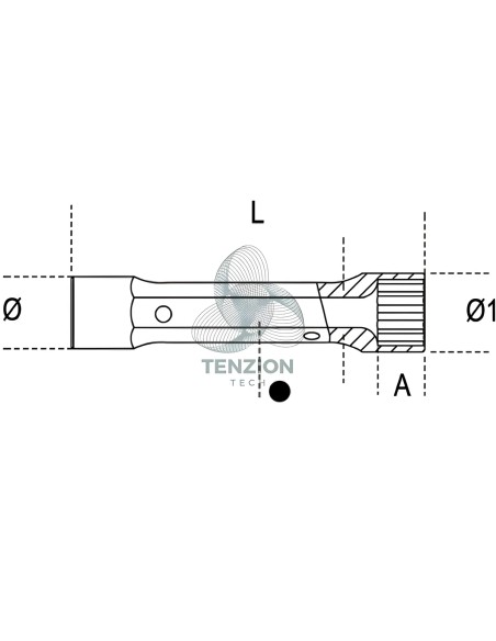 Chiave A Tubo Doppia Esagonale Serie Leggera
