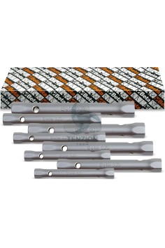 Set 13 Chiavi A Tubo Doppie Esagonali Serie Leggera 6x7-30x32mm