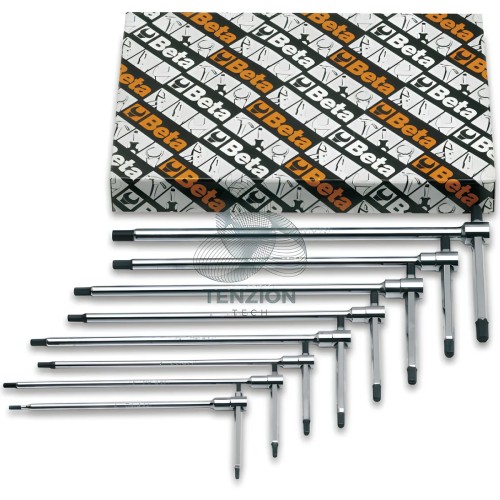 Set 6 Chiavi A T Maschio Esagonale 2,5-8mm