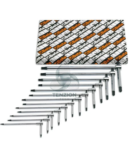 Set 6 Chiavi A T Torx T8-T30