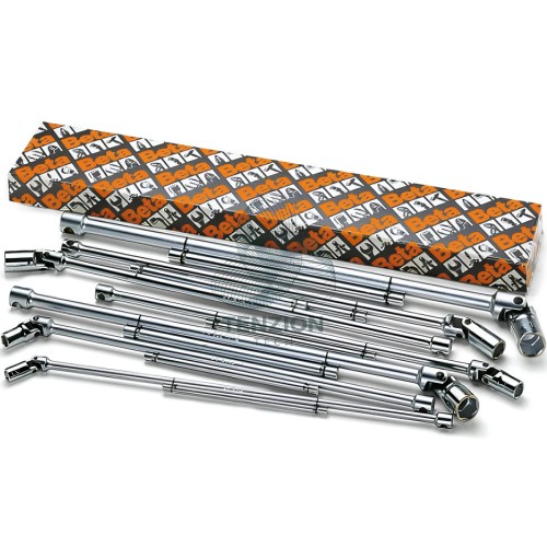 Set 18 Chiavi A T Bussole Esagonali Snodate 6-24mm