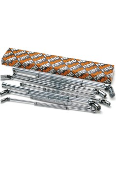 Set 9 Chiavi A T Bussole Torx Snodate E6-E20