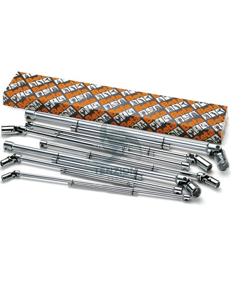 Set 9 Chiavi A T Bussole Torx Snodate E6-E20