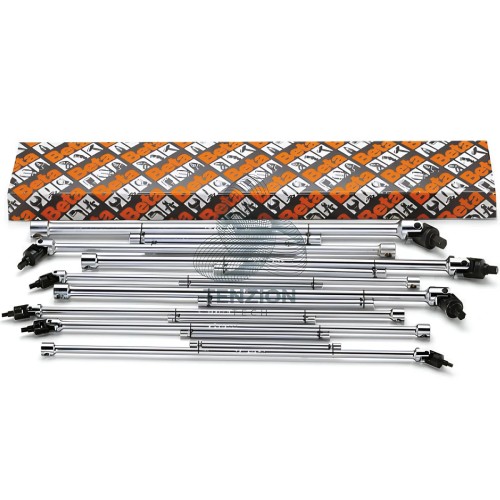 Set 5 Chiavi A T Maschio Esagonali Snodate 3-8mm