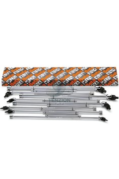 Set 8 Chiavi A T Maschio Torx Snodate T20-T55