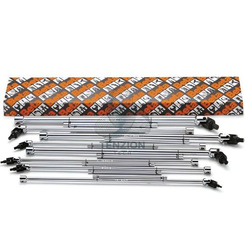 Set 8 Chiavi A T Maschio Torx Snodate T20-T55