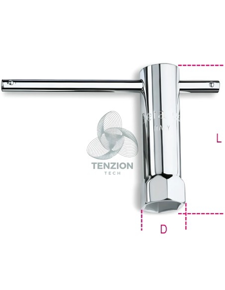 Chiave A Tubo Per Candele 16mm