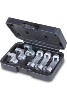 Set 6 Chiavi A Bussola Esagonali Attacco Quadro Femmina 3/8" Per Rimozione E Installazione Sensori Temperatura Gas Scarico