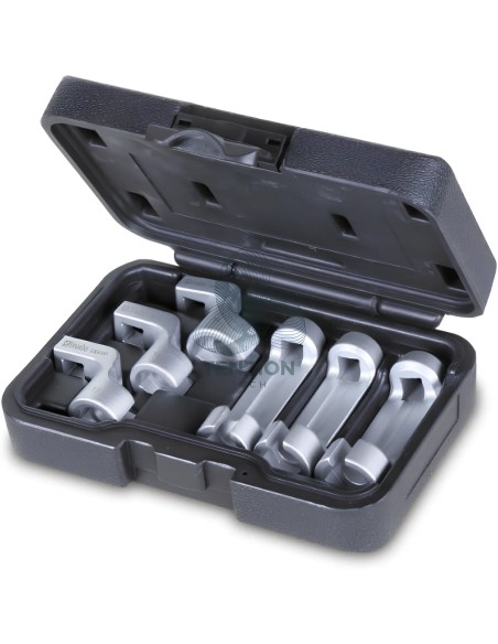 Set 6 Chiavi A Bussola Esagonali Attacco Quadro Femmina 3/8" Per Rimozione E Installazione Sensori Temperatura Gas Scarico