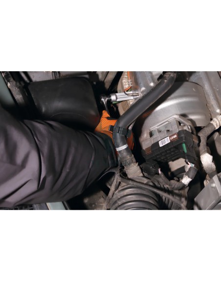 Set 6 Chiavi A Bussola Esagonali Attacco Quadro Femmina 3/8" Per Rimozione E Installazione Sensori Temperatura Gas Scarico