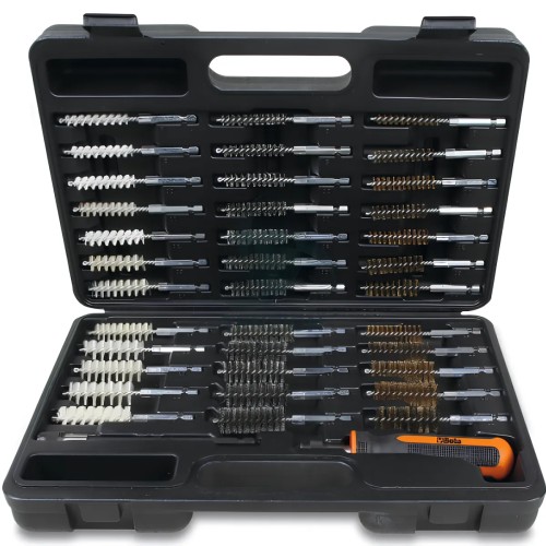 Set Spazzole Per Pulizia Sede Iniettori 1/4"