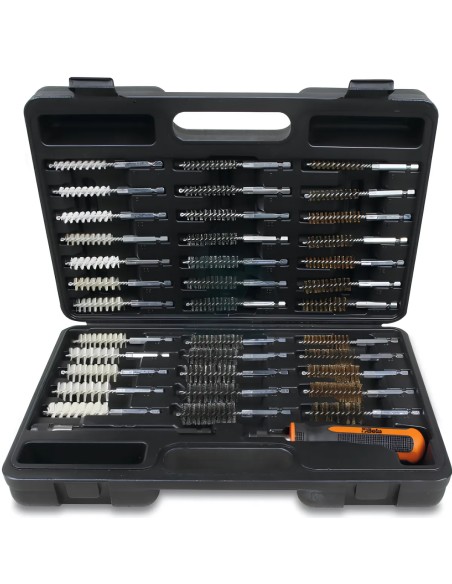 Set Spazzole Per Pulizia Sede Iniettori 1/4"