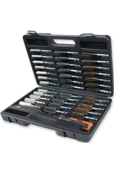 Set Spazzole Per Pulizia Sede Iniettori 1/4" 2