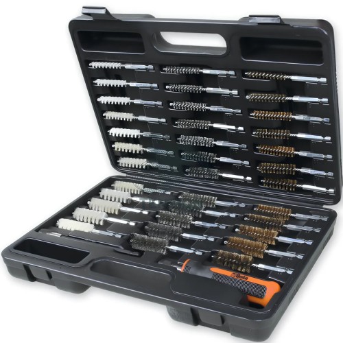 Set Spazzole Per Pulizia Sede Iniettori 1/4"