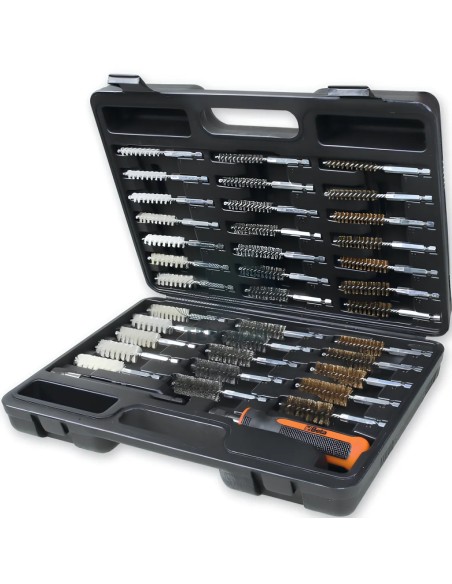 Set Spazzole Per Pulizia Sede Iniettori 1/4"