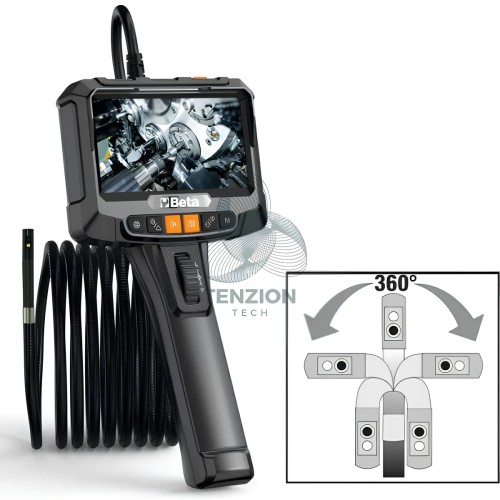 Videoscopio Elettronico Con Sonda Flessibile Orientabile