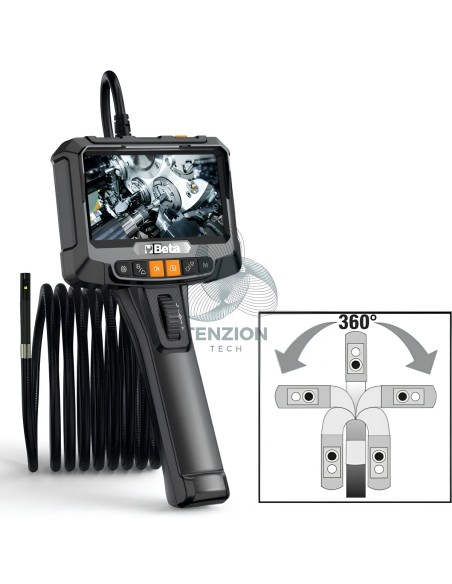 Videoscopio Elettronico Con Sonda Flessibile Orientabile