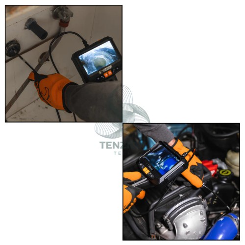 Videoscopio Elettronico Con Sonda Flessibile Orientabile