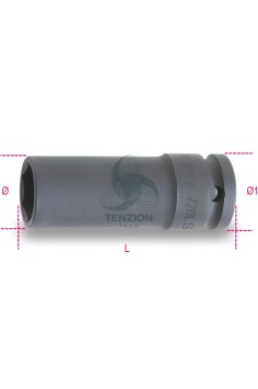 Chiave A Bussola Macchina Serie Lunga Sottile 1/2" 36mm