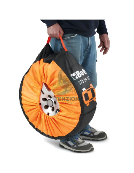 Set 4 Protezioni In Nylon Per Ruote
