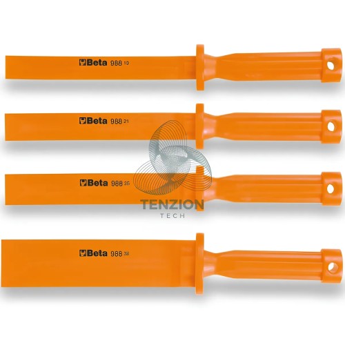 Set 4 Scalpelli In Plastica Antigraffio 19-38mm