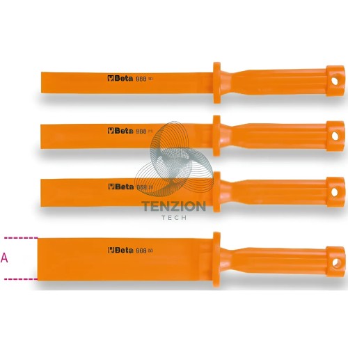 Set 4 Scalpelli In Plastica Antigraffio 19-38mm