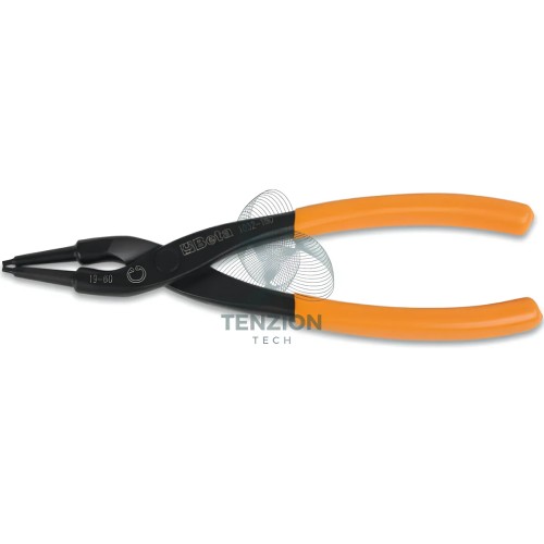 Pinza A Becchi Dritti Per Anelli Elastici Fori Manici PVC Antiscivolo