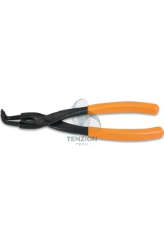 Pinza A Becchi Piegati 90° Per Anelli Elastici Fori Manici PVC Antiscivolo