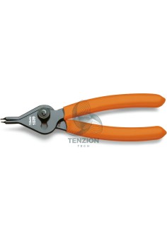 Pinza Reversibile A Becchi Dritti Per Anelli Elastici Fori Alberi 150mm Manici PVC Antiscivolo