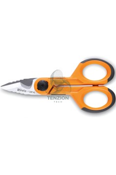 Forbice Per Elettricista Lame Tranciacavo Crimpatore Svasatore Acciaio Inox