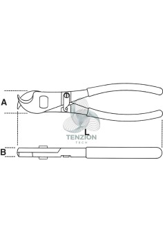 Tagliacavi Per Cavi Isolati Rame Alluminio Manici PVC Antiscivolo 2