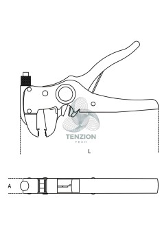Pinza Spellafili Autoregolabile Con Dispositivo Di Taglio 2