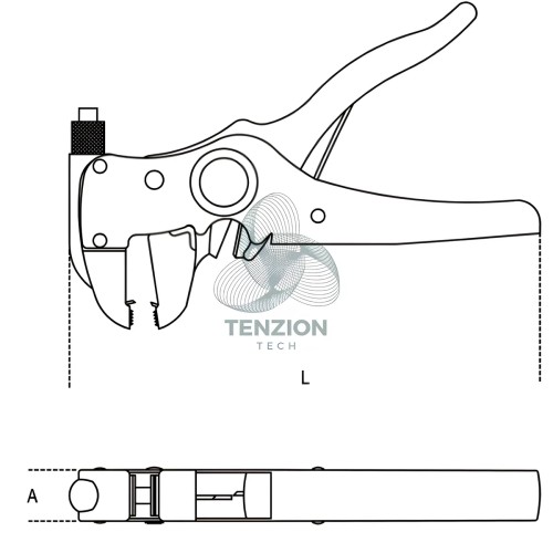 Pinza Spellafili Autoregolabile Con Dispositivo Di Taglio
