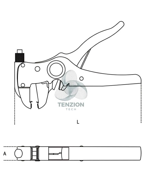 Pinza Spellafili Autoregolabile Con Dispositivo Di Taglio