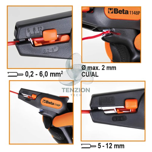 Pinza Spellafili Autoregolabile Con Dispositivo Di Taglio