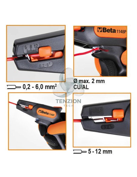 Pinza Spellafili Autoregolabile Con Dispositivo Di Taglio