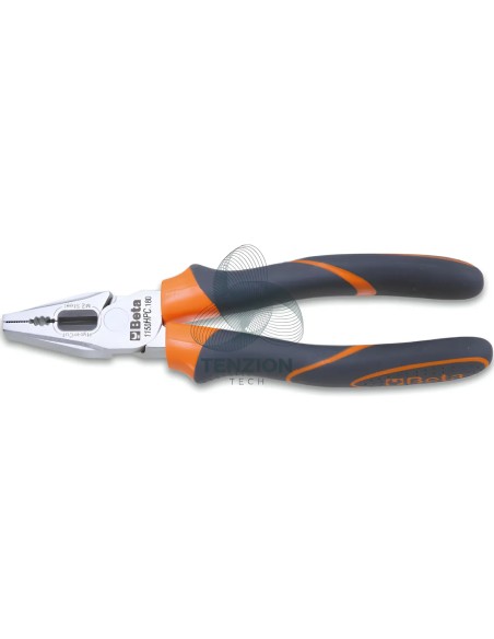Pinza Universale Grande Effetto Con Tagliente A Inserto Impugnatura Bimateriale