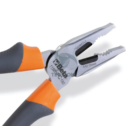 Pinza Universale Grande Effetto Con Tagliente A Inserto Impugnatura Bimateriale