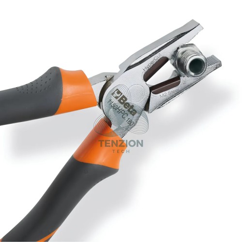 Pinza Universale Grande Effetto Con Tagliente A Inserto Impugnatura Bimateriale