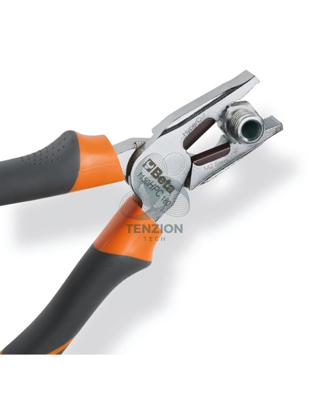 Pinza Universale Grande Effetto Con Tagliente A Inserto Impugnatura Bimateriale