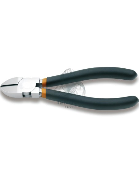 Set 3 Pinze Universale Becchi Mezzotondi Lunghi E Tronchese Cromate Manici PVC Antiscivolo