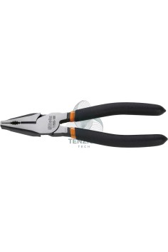 Set 3 Pinze Universale Becchi Mezzotondi Lunghi E Tronchese Manici PVC Antiscivolo 2