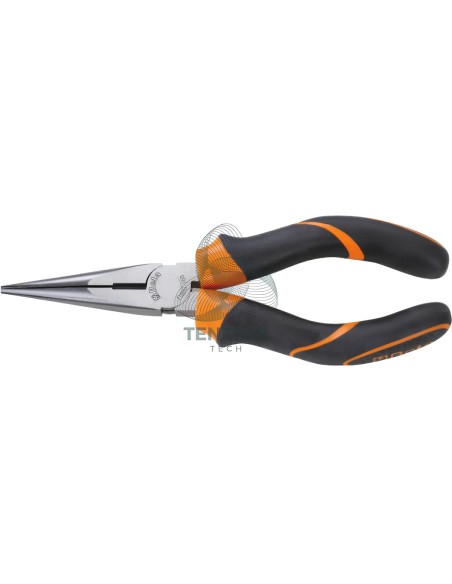 Set 3 Pinze Universale Becchi Mezzotondi Lunghi E Tronchese Impugnatura Bimateriale