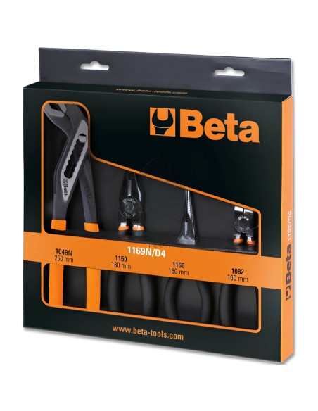 Set 4 Pinze Universale Becchi Mezzotondi Lunghi Tronchese E Pinza A Cerniera