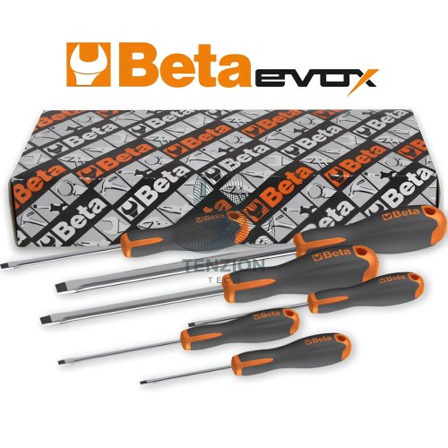 Set 6 Giraviti Per Viti Intaglio 0,5x4x75-1,6x10x200mm